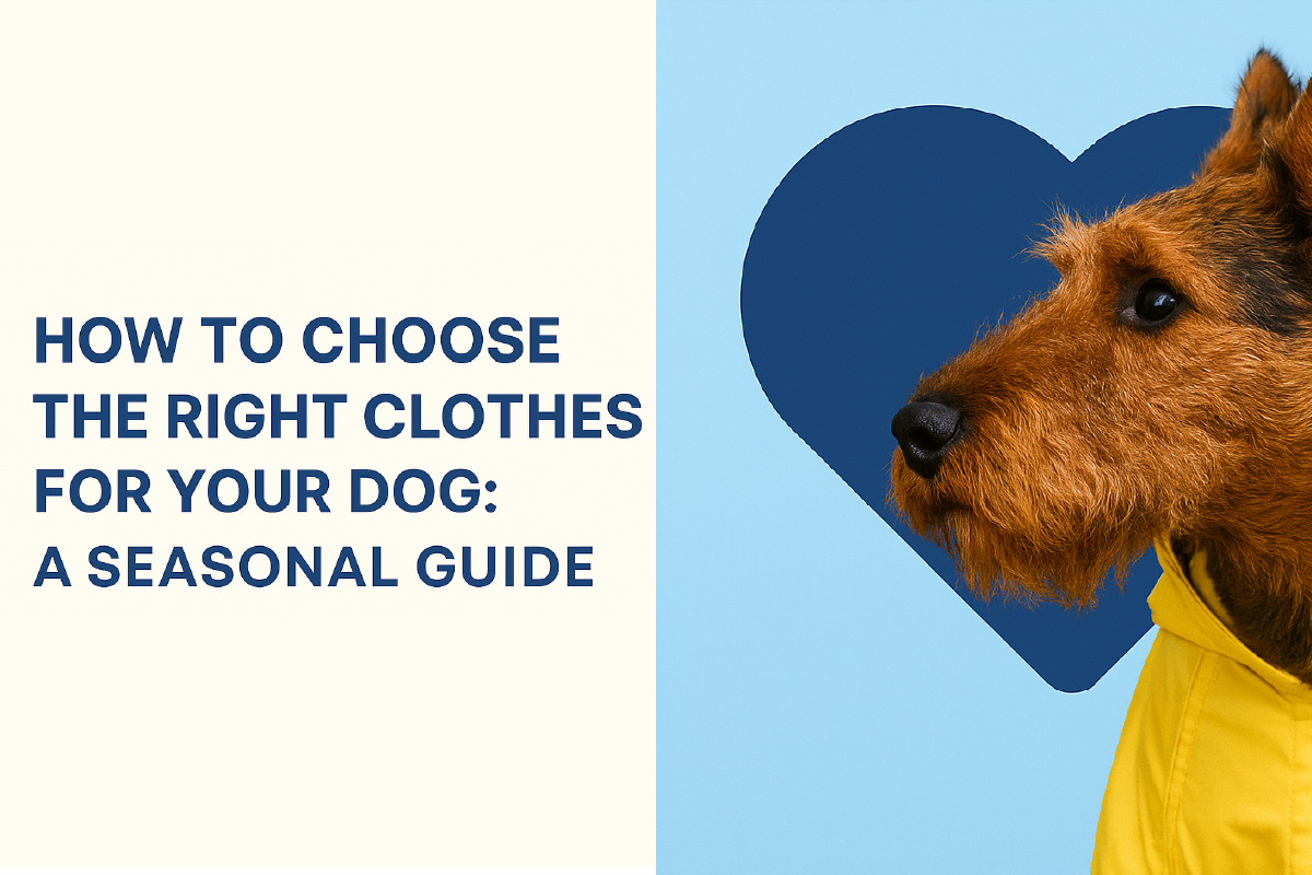 How to Choose the Right Clothes for Your Dog: A Seasonal Guide
